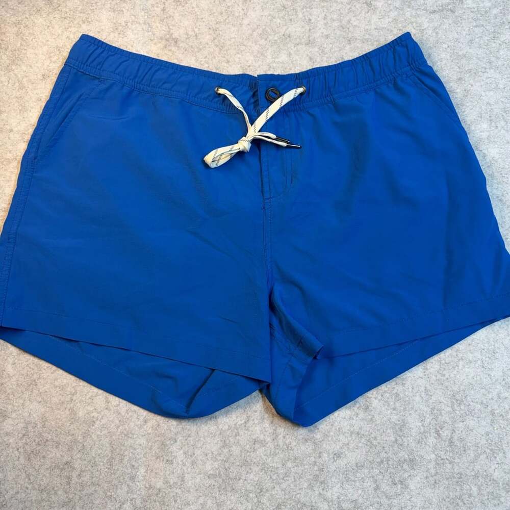 Pacific Crest Swim Shorts XL Blue Drawstring Board Shorts